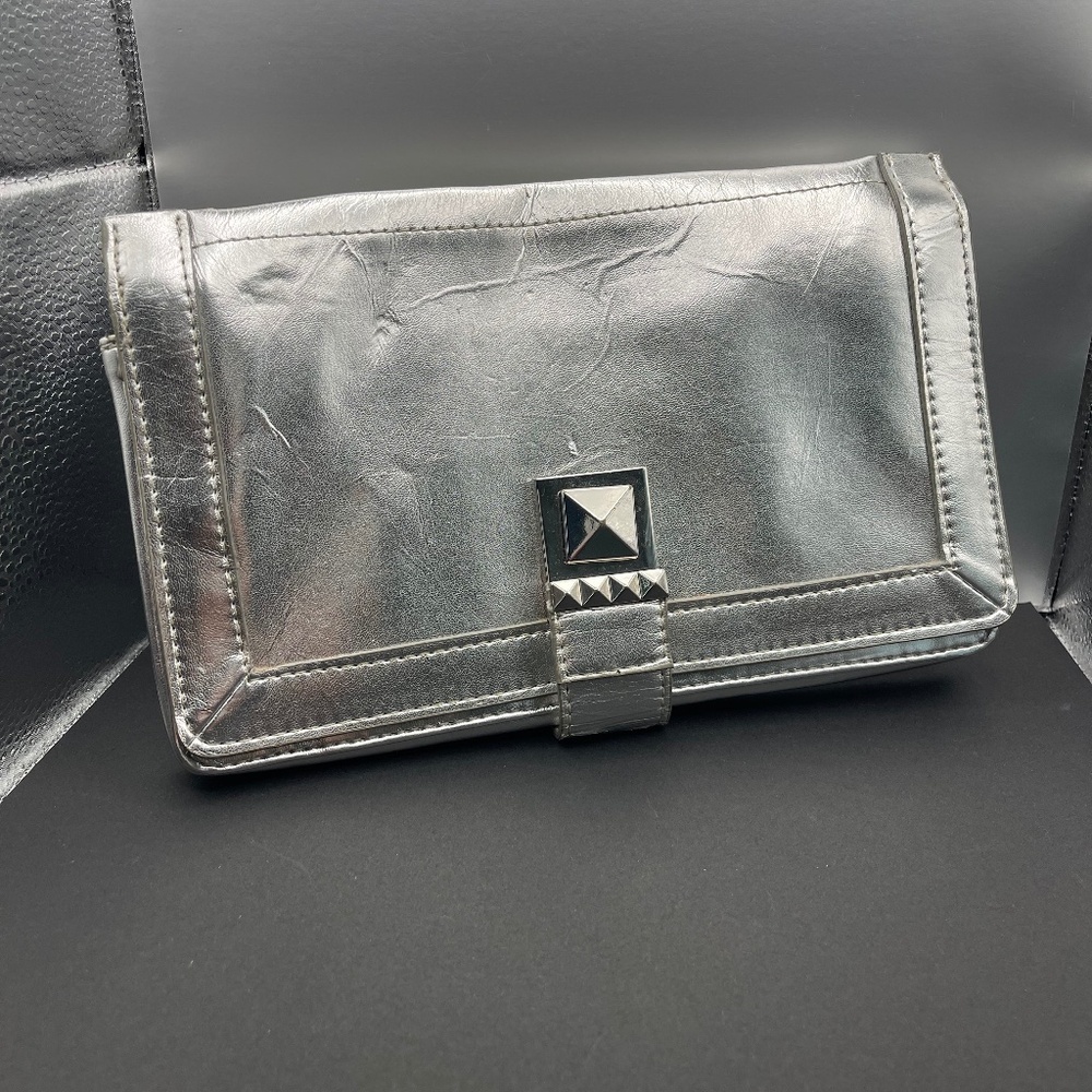ZARA REAL LEATHER CLUTCH